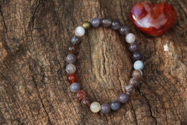 Bracelet en Agate du Botswana – Image 4