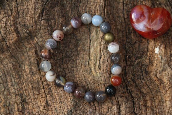 Bracelet en Agate du Botswana – Image 5