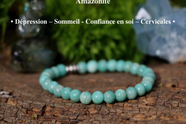 Bracelet en Amazonite