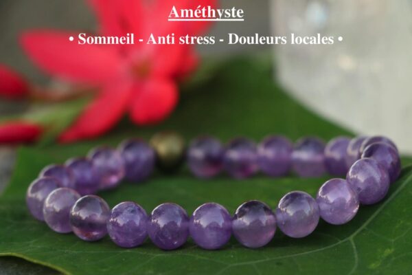 Bracelet en Améthyste