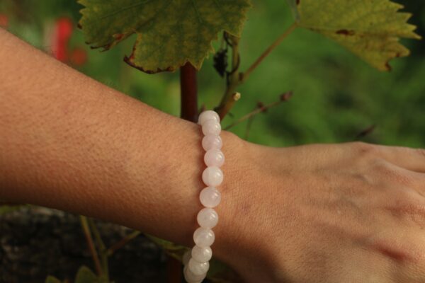 Bracelet en Quartz Rose – Image 2