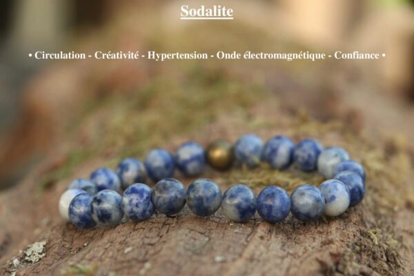 Bracelet en Sodalite