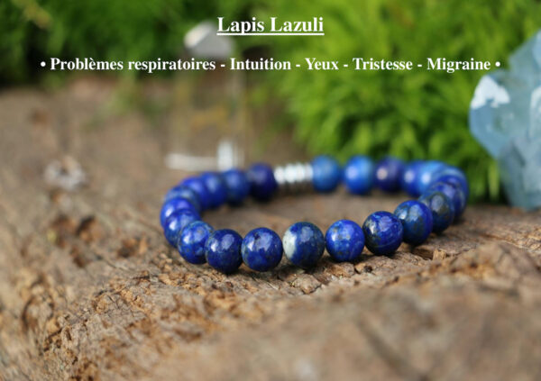 Bracelet en Lapis Lazuli