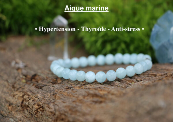 Bracelet en Aigue Marine