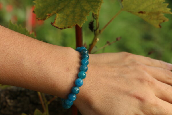 Bracelet en Apatite Bleue – Image 4