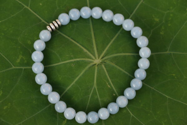 Bracelet en Calcédoine bleue – Image 3