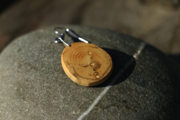 Boucles d'oreilles en Buis – Image 3