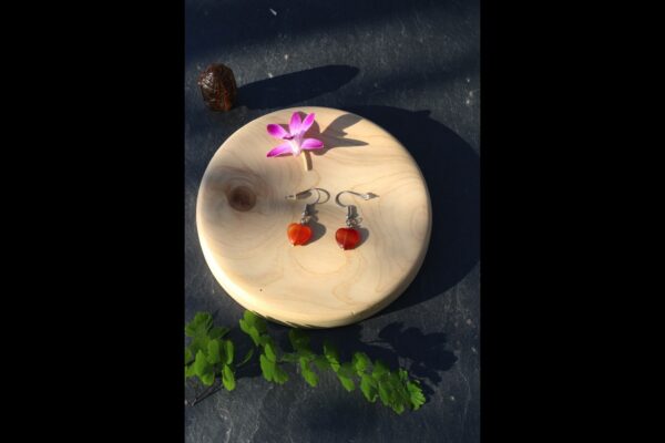 Boucles d'oreilles en Cornaline – Image 3