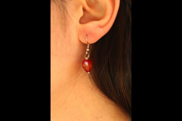 Boucles d'oreilles en Cornaline – Image 5