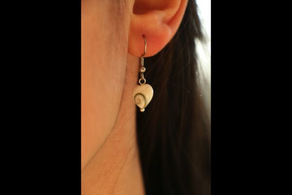 Boucles d'oreilles en Oeil de Lucie – Image 2