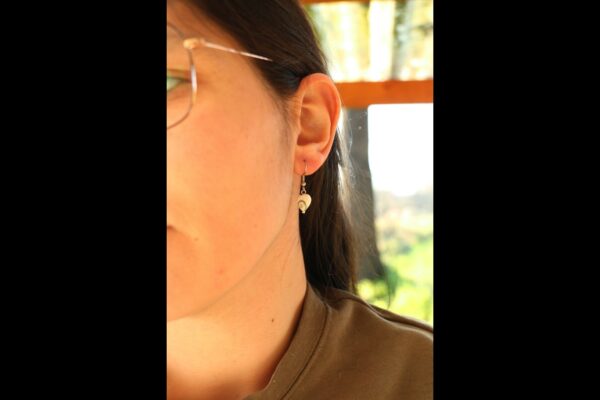 Boucles d'oreilles en Oeil de Lucie – Image 3