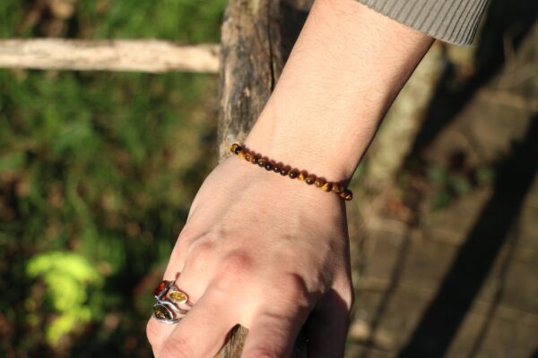 Bracelet en Oeil de tigre – Image 3