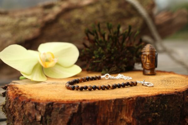 Bracelet en Oeil de tigre – Image 4