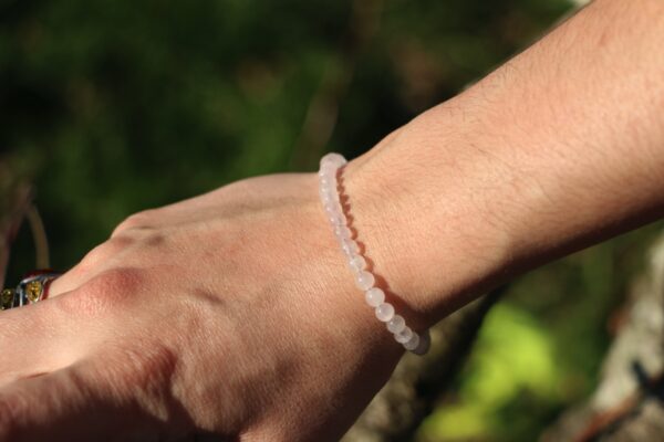 Bracelet en Quartz rose – Image 2