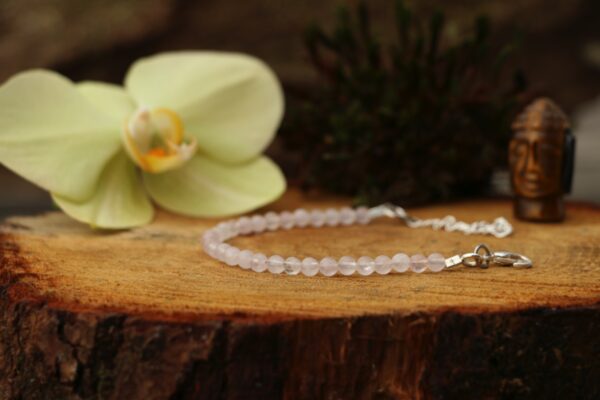 Bracelet en Quartz rose