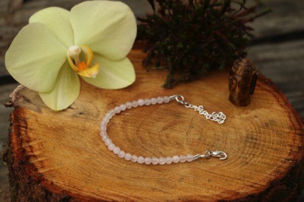 Bracelet en Quartz rose – Image 3