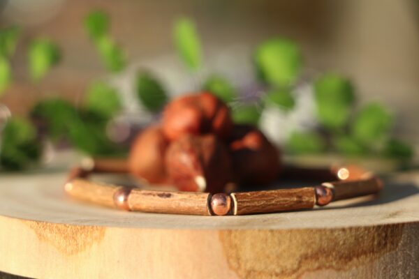 Bracelet en Noisetier et en Cuivre – Image 4