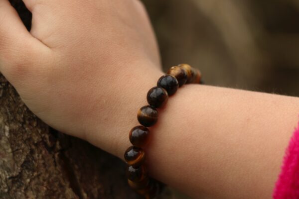 Bracelet enfant en Oeil de tigre