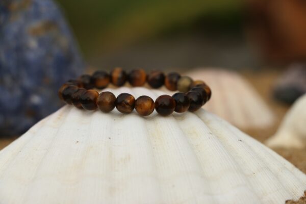Bracelet enfant en Oeil de tigre – Image 4