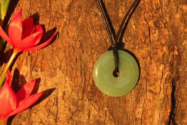 Pendentif donuts en Aventurine – Image 5