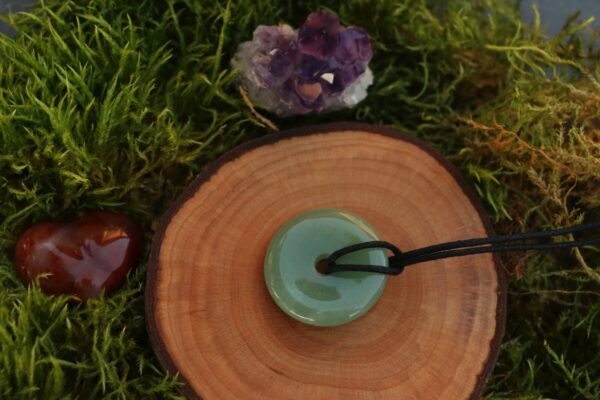 Pendentif donuts en Aventurine – Image 3
