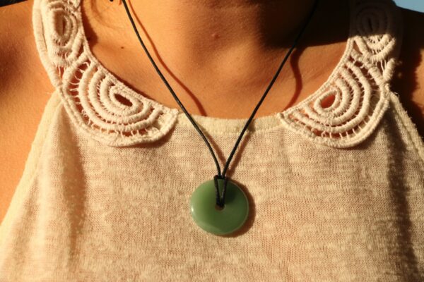 Pendentif donuts en Aventurine – Image 2