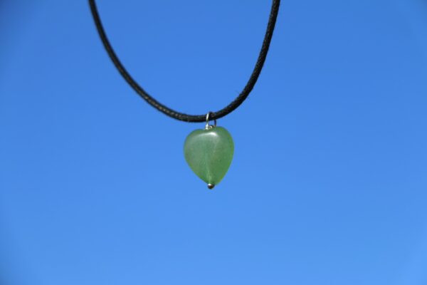 Pendentif coeur en Aventurine – Image 3