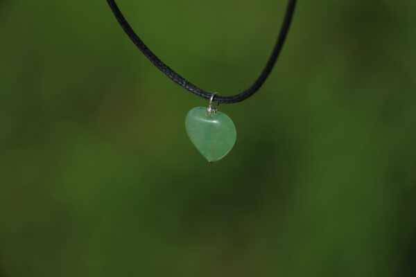 Pendentif coeur en Aventurine – Image 5
