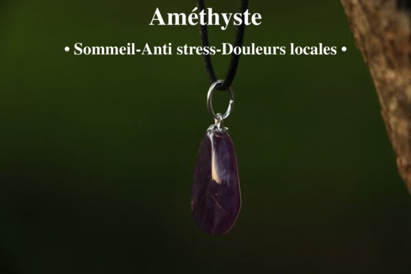 Pendentif en Améthyste