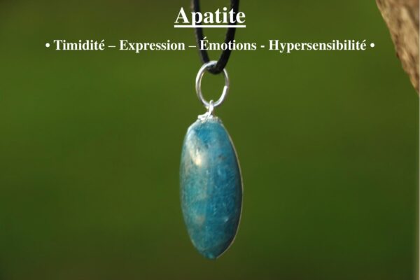 Pendentif en Apatite