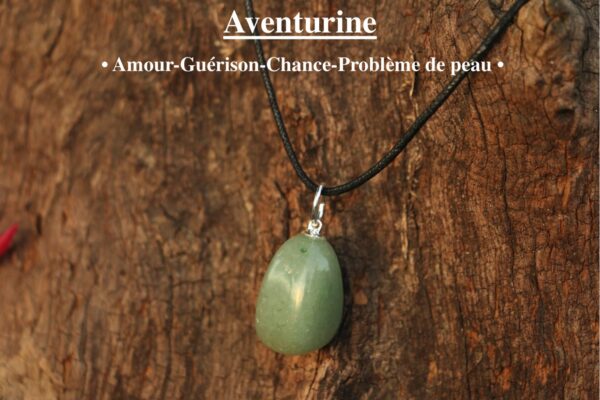 Pendentif en Aventurine