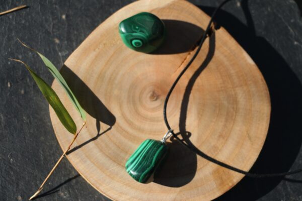 Pendentif en Malachite – Image 2