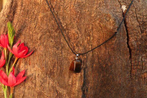 Pendentif en Oeil de tigre – Image 3