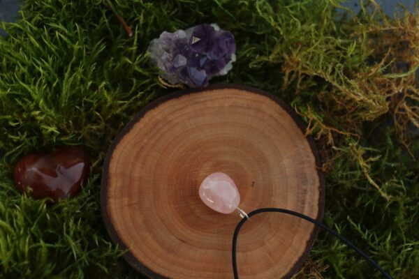 Pendentif en Quartz rose – Image 2