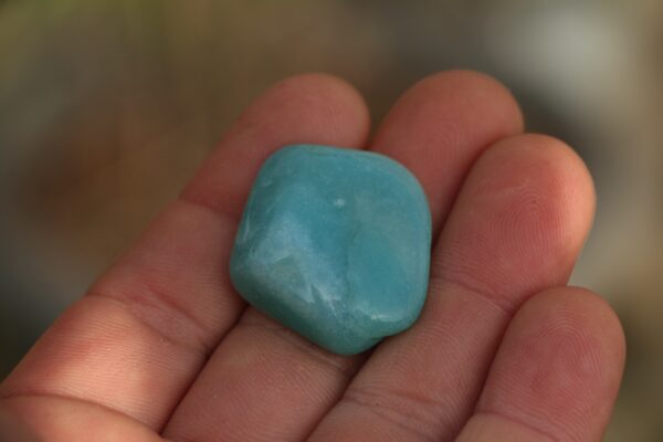 Pierre roulée en Amazonite – Image 3