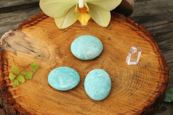 Galet en Amazonite