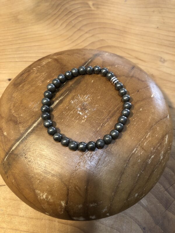 Bracelet en pyrite