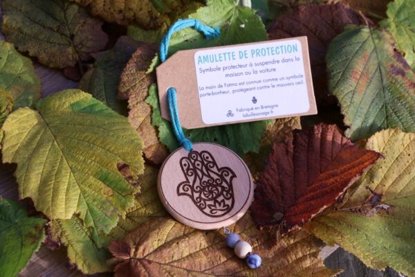 Amulettes de Protection en Hêtre et Pierres Semi-Précieuses – Image 28