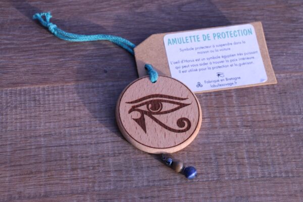 Amulettes de Protection en Hêtre et Pierres Semi-Précieuses – Image 10